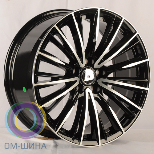 Anzoo H3101F 8.5x19/5x114.3 D60.1 ET35 Black Machined Face