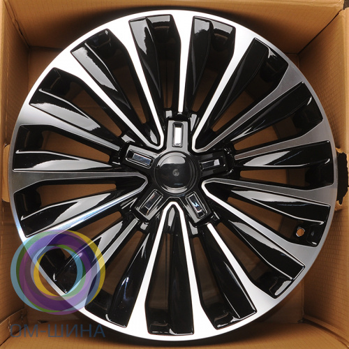 Anzoo H575 8x18/5x112 D57.1 ET48 Black Machine Face