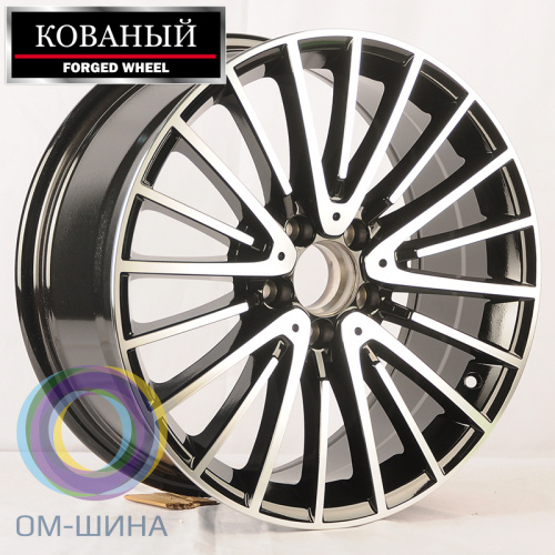 IWheel CR02027 10.0x21/5x112 D66.56 ET48 Black Machined Face (задняя ось)