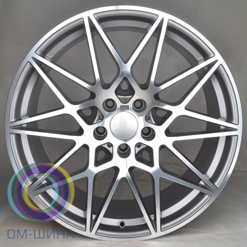 Ivision Wheel NW760 8.5x20/5x120 D72.6 ET20 Light Gloss GM / Machine (передняя ось)