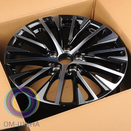 Anzoo H952D 8.0x20/5x114.3 D60.1 ET30 Black Machined Face