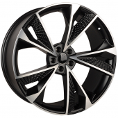 Диски 5456 Koko Kuture 5456 9.5x22/5x112 D66.6 ET20 Matte Black with Machined Face