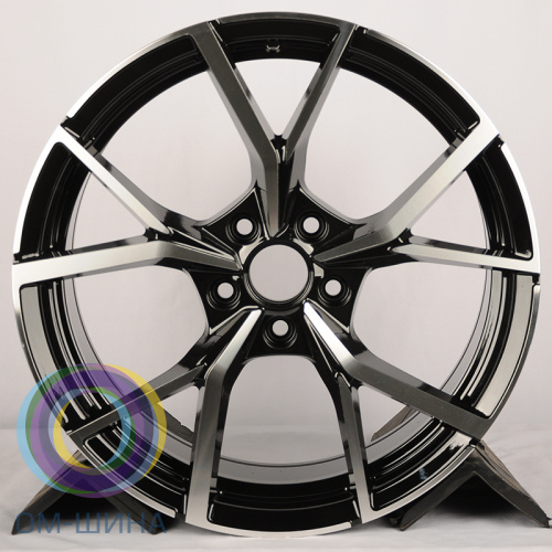 Anzoo FBX256-8 8x18/5x112 D57.1 ET45 Black MachineFace