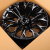 Anzoo JT227-7 9.0x17/6x139.7 D110.1 ET0 Black Milling