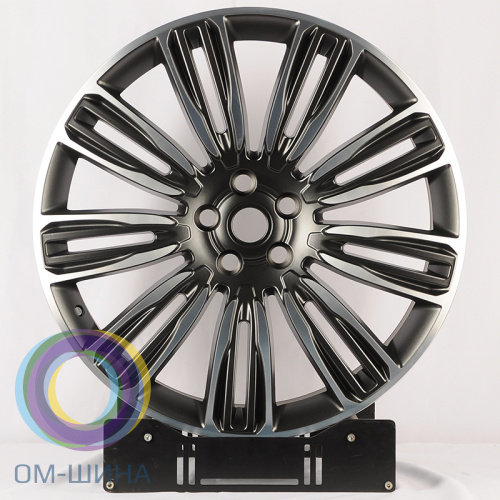 Anzoo H716F 9.5x22/5x120 D72.6 ET45 Graphite Gray Machined