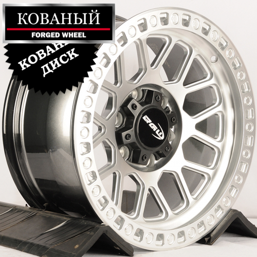 RGW Wheels RGW712 8.5x17/6x139.7 D100 ET0 Hyper Silver