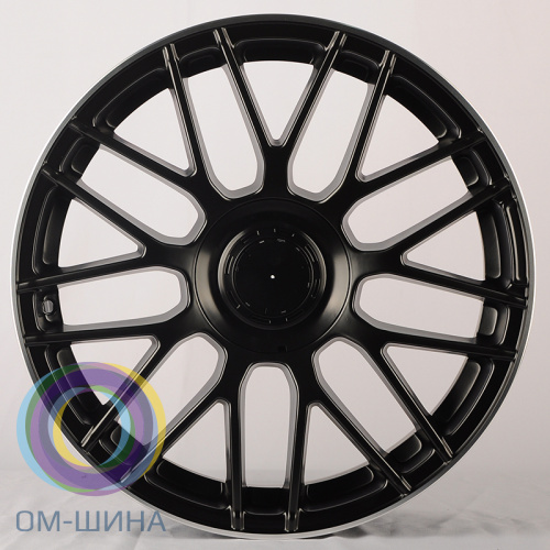 IWheel IV-346X 8.0x18/5x112 D66.56 ET38 Matte Black Machined Lip