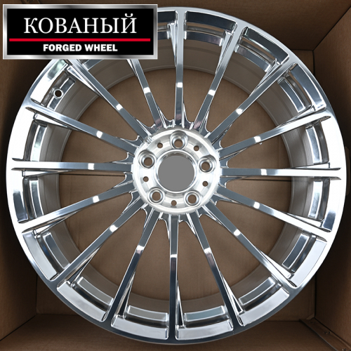 RGW Wheels RGW4151 9.0x20/5x112 D66.56 ET34 Clear Polished+Barrel Cler Brushed (передняя ось)