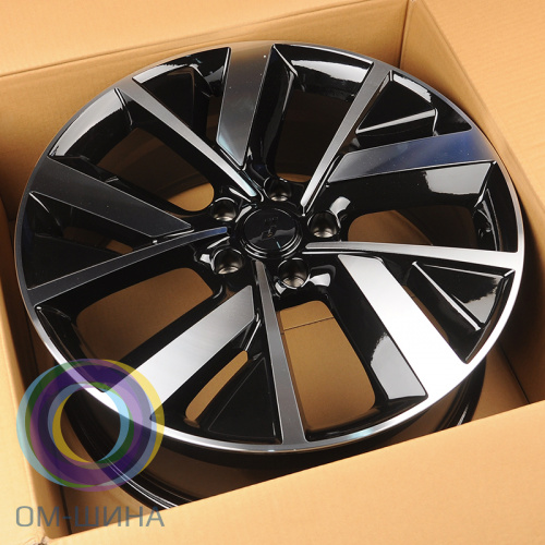 Anzoo H3114F 8.5x20/5x120 D62.5 ET45.5 Black Machine Face