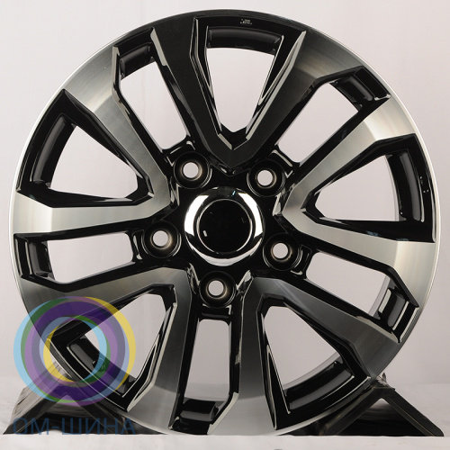 Anzoo H706D 8.5x18/5x150 D110 ET58 Black Machined Face