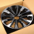 Anzoo H954D 8.5x20/6x139.7 D106.1 ET25 Black Machine Face Anzoo H954D 8.5x20/6x139.7 D106.1 ET25 Black Machine Face