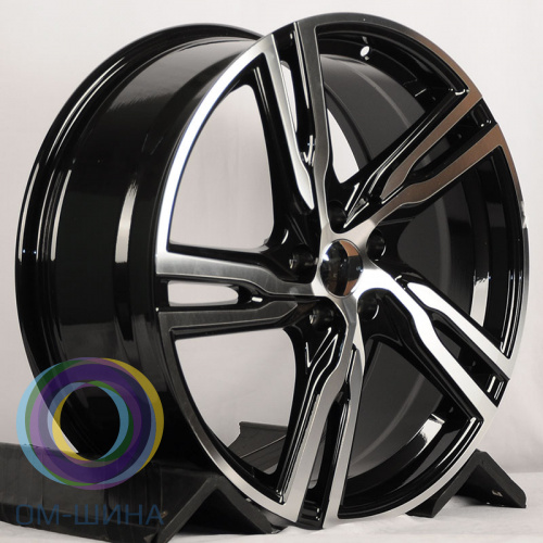IWheel 9393 8.0x19/5x108 D63.4 ET45 Black Machined Face