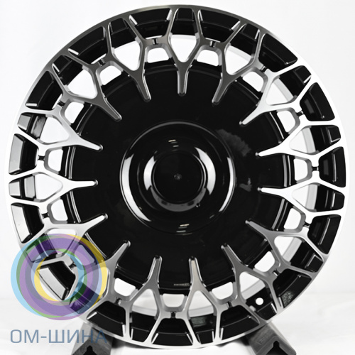IWheel FA729 8.5x20/6x139.7 D110.1 ET30 Black Face