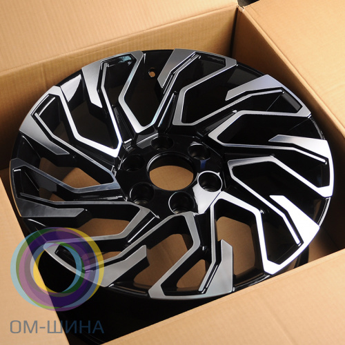 Anzoo H964D 8.5x20/6x139.7 D106.1 ET25 Black Machine Face