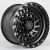 Anzoo JT195-70 9.0x17/6x139.7 D110.1 ET0 Matt Black+Silver Rivets