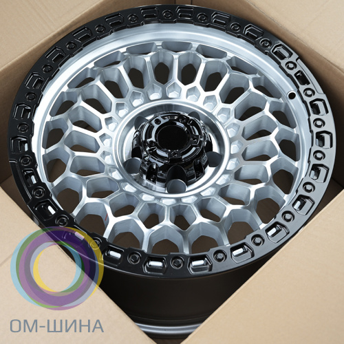 IWheel FBX357-7 8.5x17/5x127 D71.5 ET-12 SMF+Black