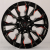 Anzoo JT227-20 9.0x20/6x139.7 D110.1 ET0 Gloss Black+Milling window+red coating