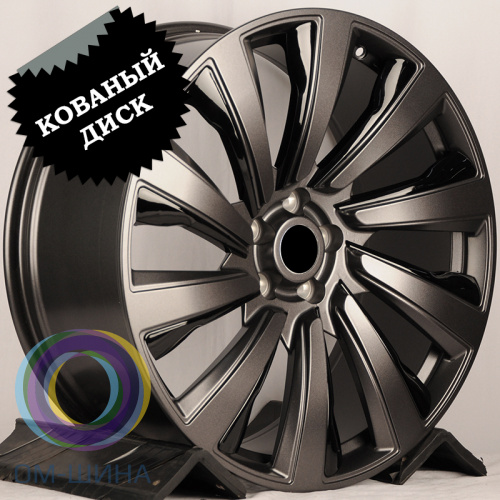 RGW Wheels RGW708L 9.5x22/5x120 D72.56 ET40 Matte Grey+Trim Sprit левый 