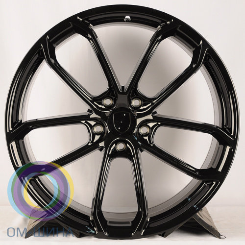 Anzoo ALC592 10.0x22/5x130 D71.56 ET48 Glossy Black (передняя ось)