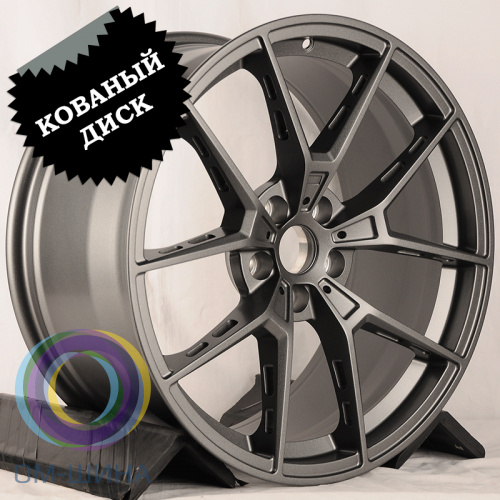 IWheel CR35 8.5x19/5x112 D66.5 ET25 Matte Gunmetal+ Hollow Spokes (передняя ось)