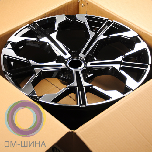 IWheel F9735 9.0x19/5x112 D66.6 ET35 Black Machined Face (задняя ось)