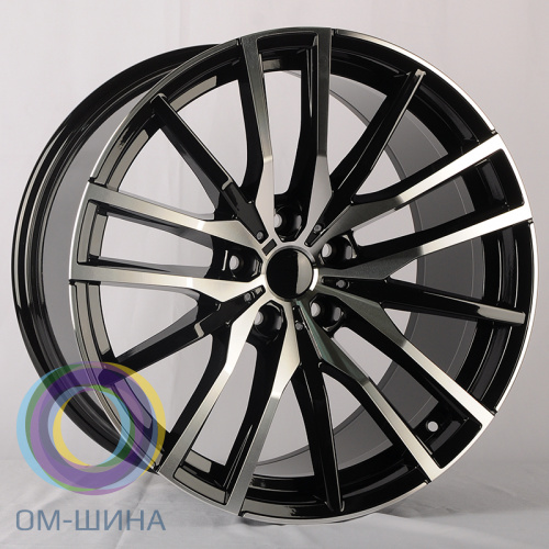 IWheel IV-212 10.0x22/5x120 D74.1 ET40 Black Machine Face (передняя ось)
