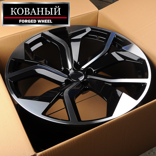 IWheel CR5521 10.0x22/5x112 D66.45 ET20 Black Machined Face 