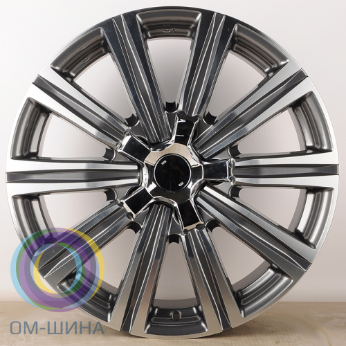 Anzoo H937D 8.5x21/5x150 D110 ET54 Gunmetal Machine Face