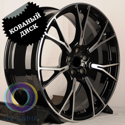 IWheel CR8823 9.5x20/5x112 D66.56 ET38 Black Machined Face (задняя ось)