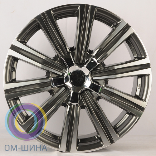 Anzoo H937F 8.5x21/5x150 D110 ET54 Gunmetal Machine Face