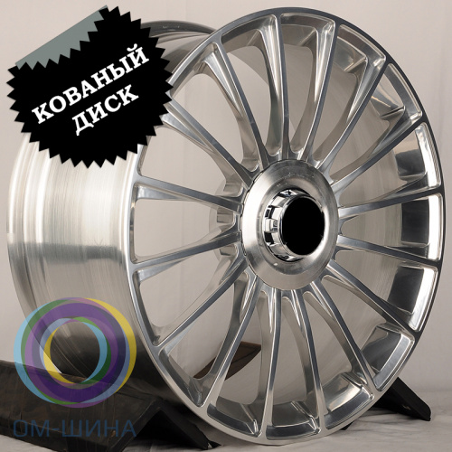 iWheel CRM056 8.5x19/5x112 D66.56 ET36 Clear Polished+Barrel Clear Brushed (передняя ось)