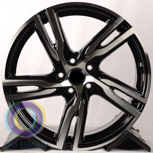 IWheel 8393 8.0x18/5x108 D63.4 ET45 Black Machined Face