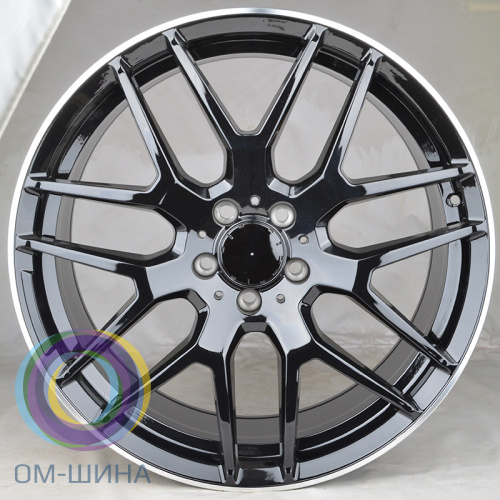 Ivision Wheel NW762 8.5x20/5x112 D66.5 ET45 Black+PL (в круг)