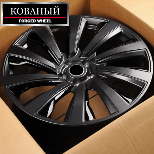 RGW Wheels RGW708L 9.5x23/5x120 D72.56 ET42.5 Matte Grey+Trim Sprit левый 