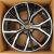 Anzoo H3010D 8.0x19/5x112 D66.6 ET30 Black Machine Face (передняя ось)