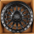Anzoo FBX134-20 9.0x20/6x139,7 D110.1 ET0 Matt Black+Silver Rivets
