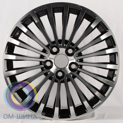 Anzoo H530 8.0x18/5x114.3 D60.1 ET45 Black Machine Face