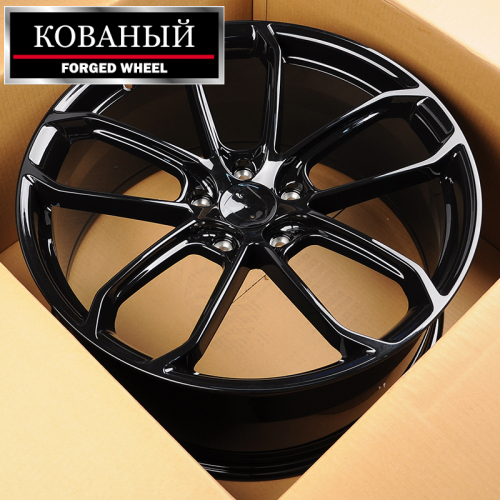 RGW Wheels RGW347 10.0x22/5x130 D71.56 ET48 Gloss Black (передняя ось)