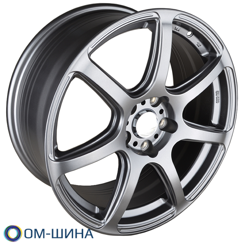 Диски MST FEEL 710 Makstton MST FEEL 710 8.0x18/5x114.3 D73.1 ET38 MATTE GRAPHITE GRAY WITH MILLING WITH STICKERS