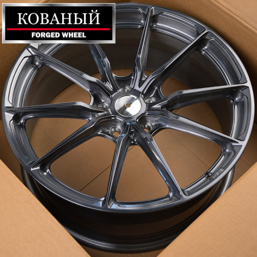 RGW Wheels RGW259 10.0x21/5x112 D66.56 ET32 Brusched Grey (передняя ось)