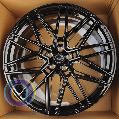 Anzoo AFA491 9.0x21/5x108 D63.4 ET38 Glossy Black
