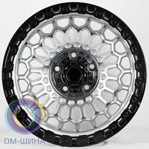 IWheel FBX357-7 8.5x17/6x139.7 D110.1 ET0 SMF+Black