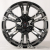 Anzoo JT133-8 9.0x18/6x139.7 D110.1 ET0 Black Machined Face