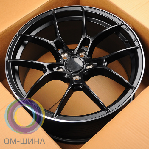 HMD DQ020 8.5x18/5x114.3 D73.1 ET38 Matt Black Machined Line