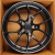 HMD DQ020 8.5x18/5x114.3 D73.1 ET38 Matt Black Machined Line