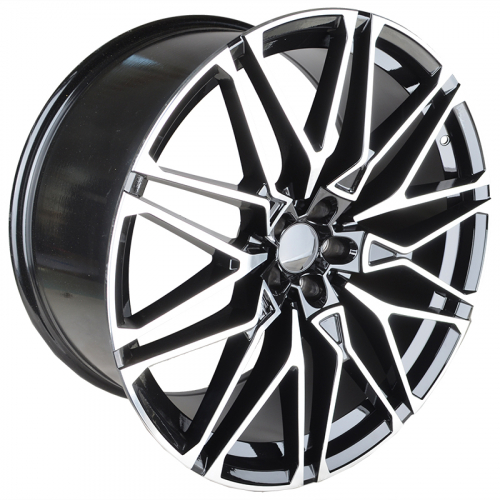 Ivision Wheel NW5063 10.0x22/5x112 D66.6 ET35 Black Face Machined