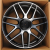 Anzoo AO9933D 9.5x20/5x112 D66.45 ET43 Matt Black Machined Face (в круг) Anzoo AO9933D 9.5x20/5x112 D66.45 ET43 Matt Black Machined Face (в круг)