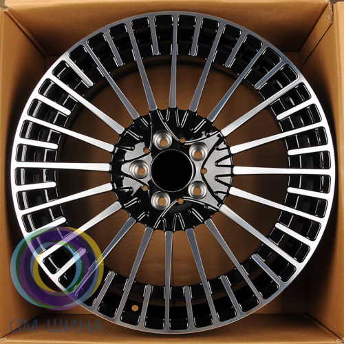IWheel CR100 10.0x20/5x112 D66.56 ET48.1 Black Machined Face (задняя ось)
