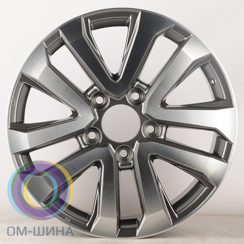 Anzoo H707F 8.5x20/5x150 D110 ET45 Gunmetal Machine Face