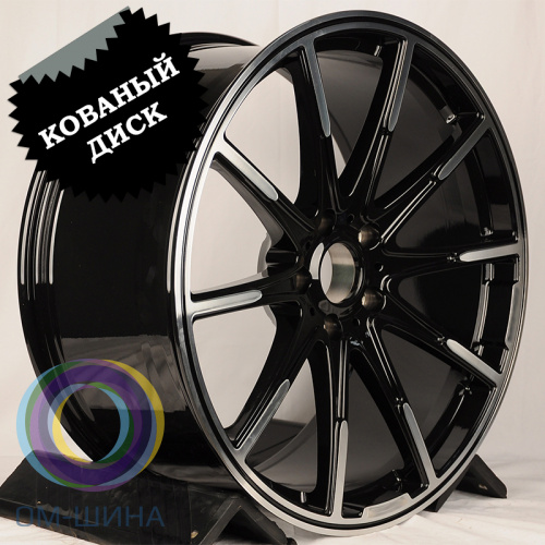 Anzoo ALC485 8.5x20/5x112 D66.5 ET36 Glossy Black MachineFace (передняя ось)
